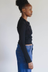 Omato Polo Long Sleeve Tee - Black