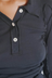 Omato Polo Long Sleeve Tee - Black