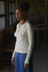 Omato Polo Long Sleeve Tee - Off White