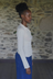 Omato Polo Long Sleeve Tee - Off White