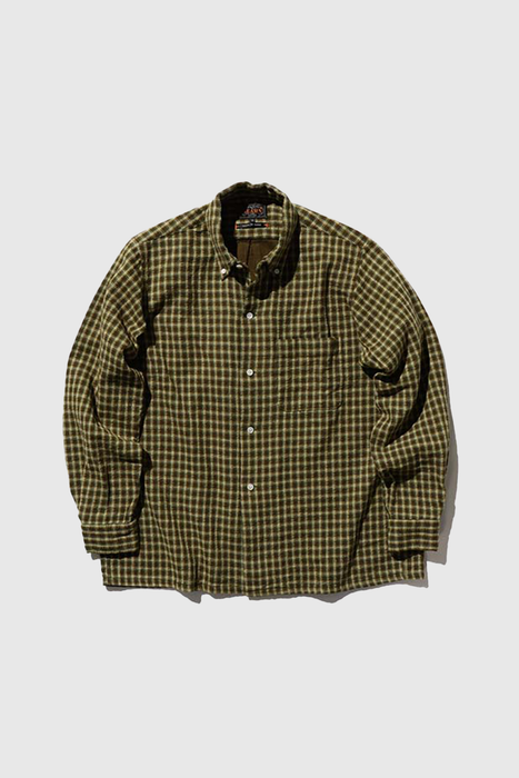 Open B.D. Panama Plaid Double Face - Brown