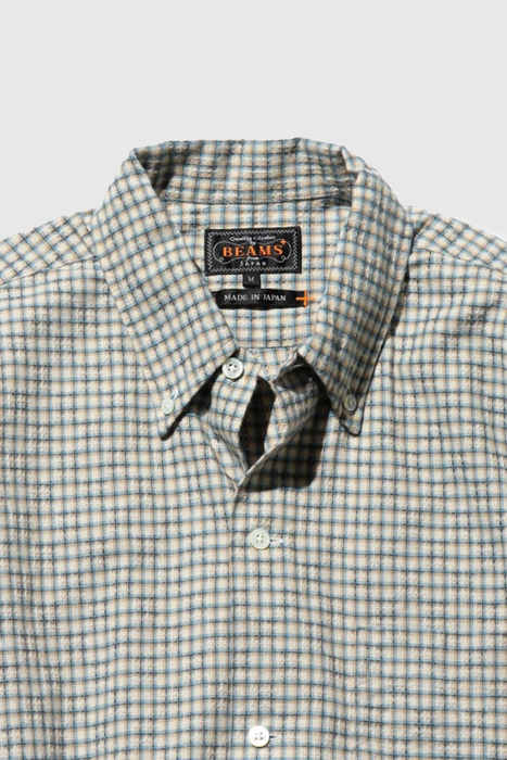 Open B.D. Dobby Plaid - White Plaid