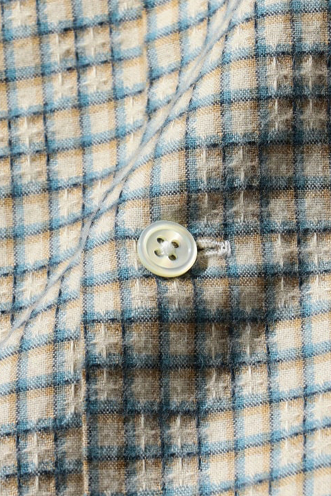 Open B.D. Dobby Plaid - White Plaid