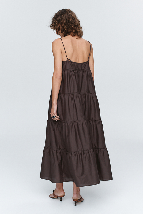 Ophelia Dress - Tapenade