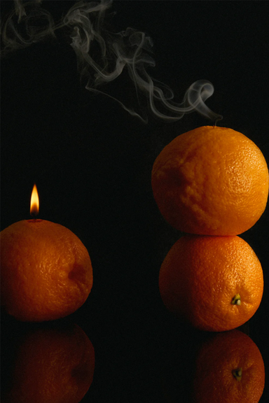 Orange Candle