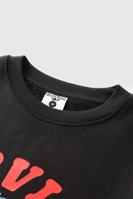 Organic Chefswear Crewneck - Black