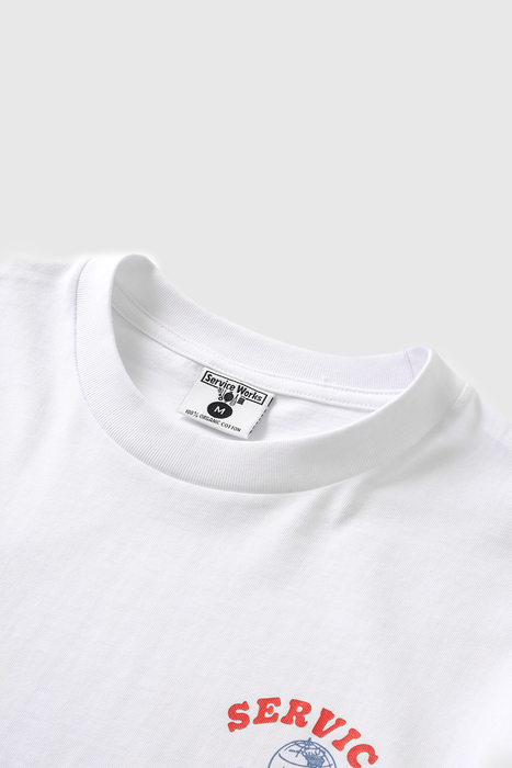 Organic Chefswear Tee -White