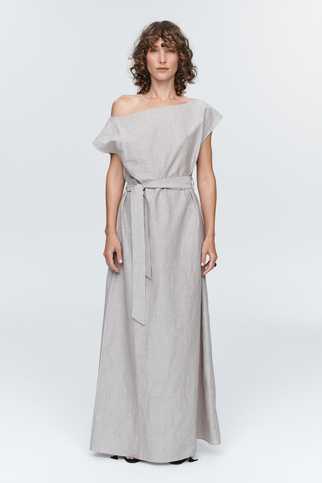 Oscar Dress - Chocolate Stripe