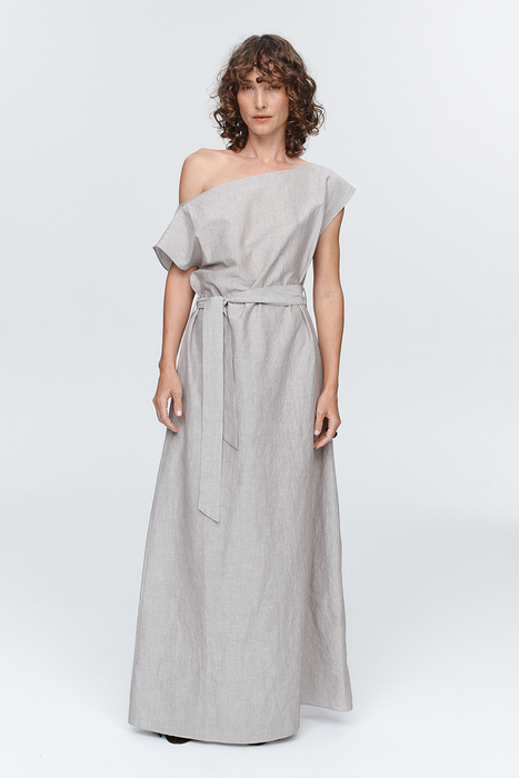 Oscar Dress - Chocolate Stripe