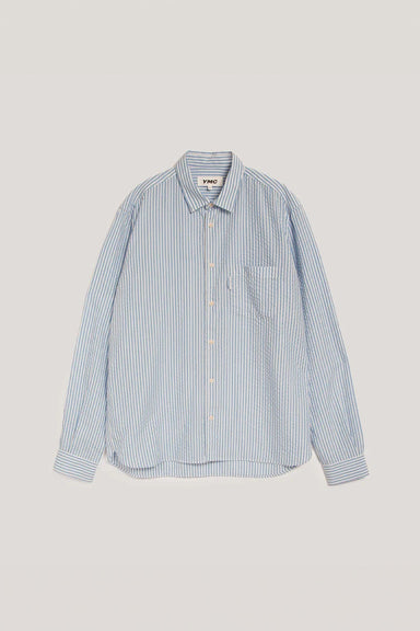 Curtis Shirt - Navy / Ecru