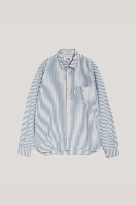 Curtis Shirt - Navy / Ecru