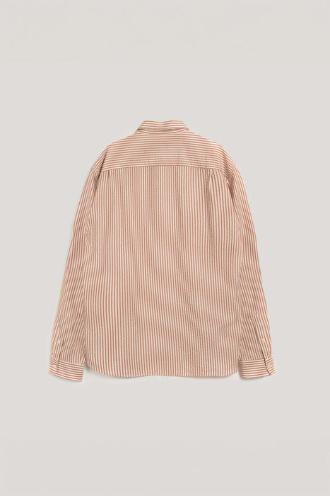 Curtis Shirt - Brown / Ecru