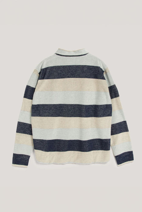 Sugden Pocket Sweatshirt - Navy Multi