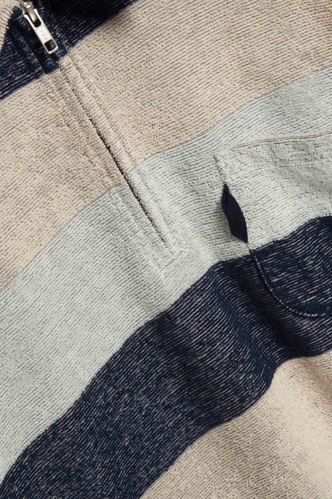 Sugden Pocket Sweatshirt - Navy Multi
