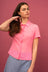 Evie Shirt - Barbie Pink