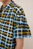 Painterly Blouse - Neon Tartan