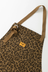 Patterned Apron - Brown Leopard