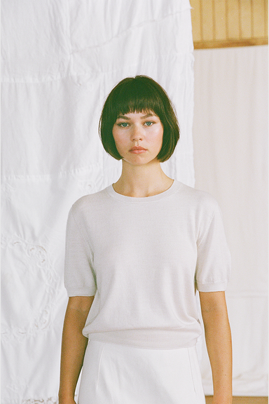 Pearl Top - Ivory