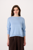 Pebble Cotton Knit - Sky Blue