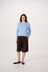 Pebble Cotton Knit - Sky Blue