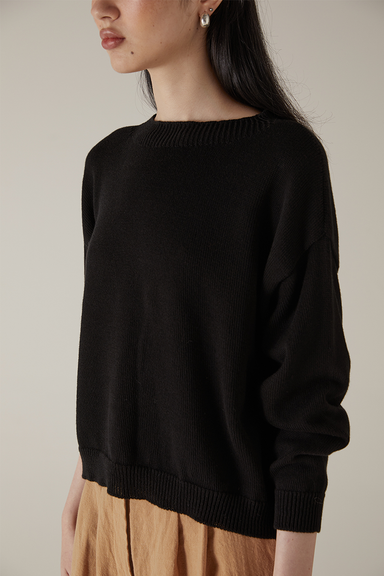 Pebble Knit - Black