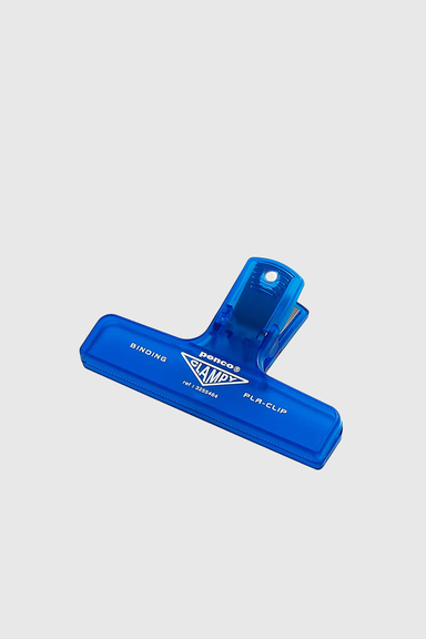 Penco Plastic Clip - Clear Blue