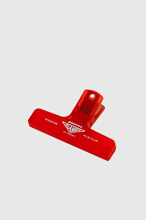 Penco Plastic Clip - Clear Red