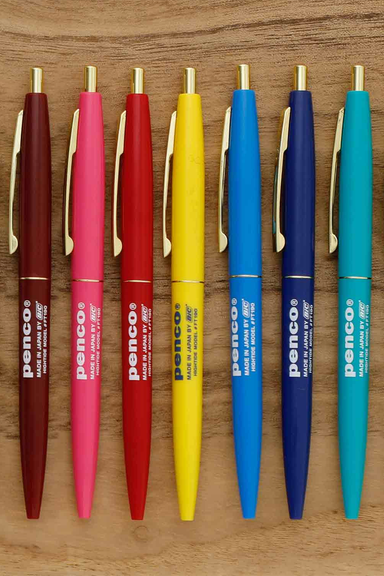 Knock Ballpoint Pen - Turquoise Blue