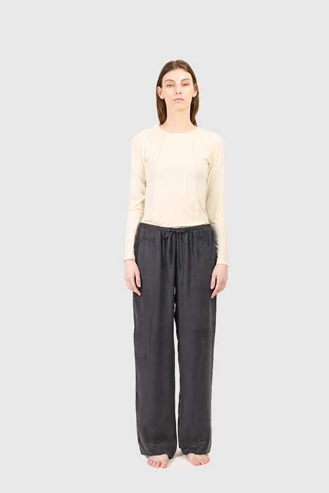 Pharlain Seam Top - White