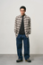 Piled Flannel Shirt - Slate
