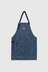 Pinstripe Denim Apron - Indigo