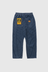 Pinstripe Denim Chef Pants - Indigo