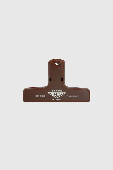 Plastic Clip - Brown