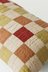 Plaza Patchwork Cushion Cover - Reed / Caramel
