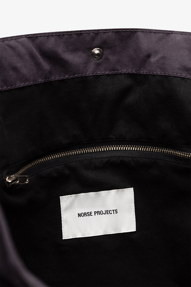 Pligt Wax Cotton Tote - Darkest Purple