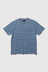 Pocket Tee Indigo Stripe - Sax
