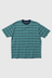 Pocket Tee Jacquard Stripe - Sax