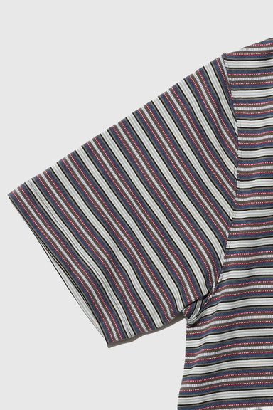 Pocket Tee Multi Stripe - Blue