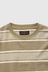 Pocket Tee Wide Stripe - Olive