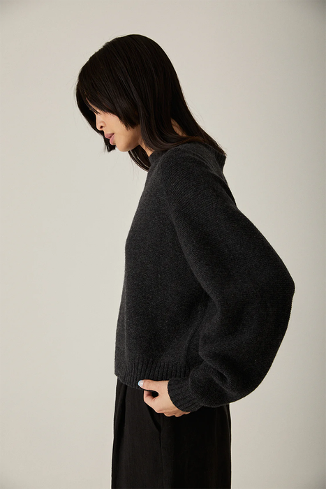 Poet Knit - Almost Black