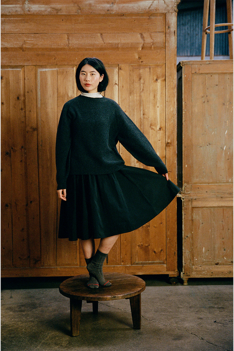 Poet Knit - Almost Black