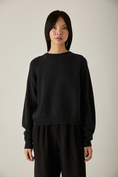 Poet Knit - Almost Black