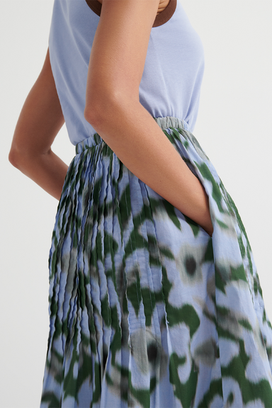 Poet Skirt - Misty Floral