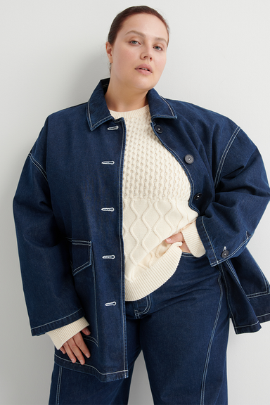 Portrait Jacket - Indigo Denim