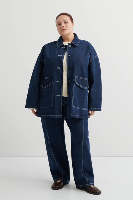 Portrait Jacket - Indigo Denim