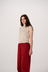 Posy Cotton Top - Creme