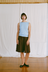 Posy Cotton Top - Sky Blue