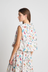 Power Pop Top - Cream Floral