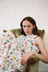 Power Pop Top - Cream Floral