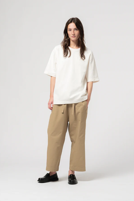 Power Tee - Twill Jersey Milk